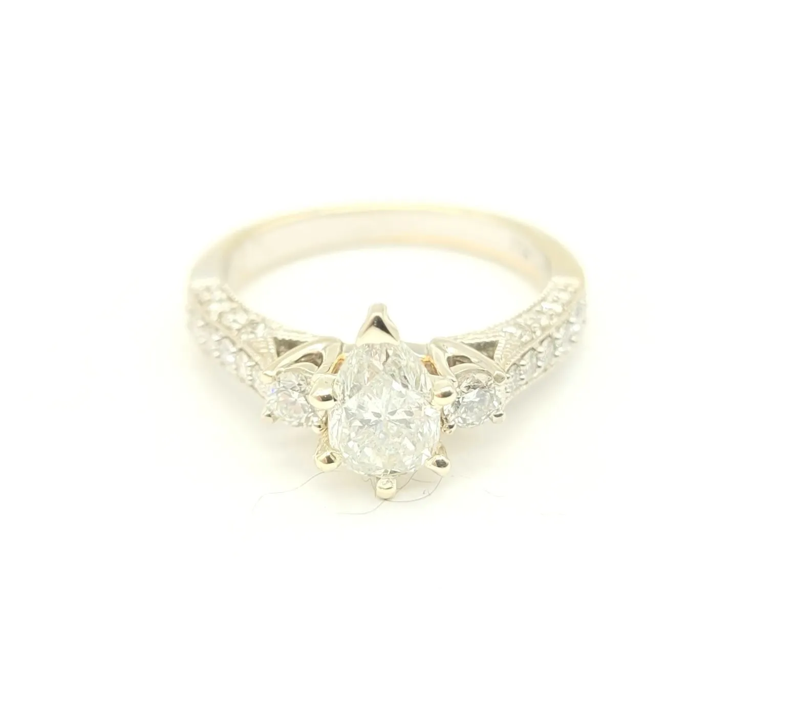 1.61 Total Carat Weight Diamond Ring