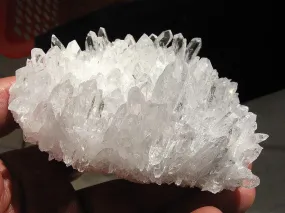 250g Natural Rock  Quartz Crystal Cluster