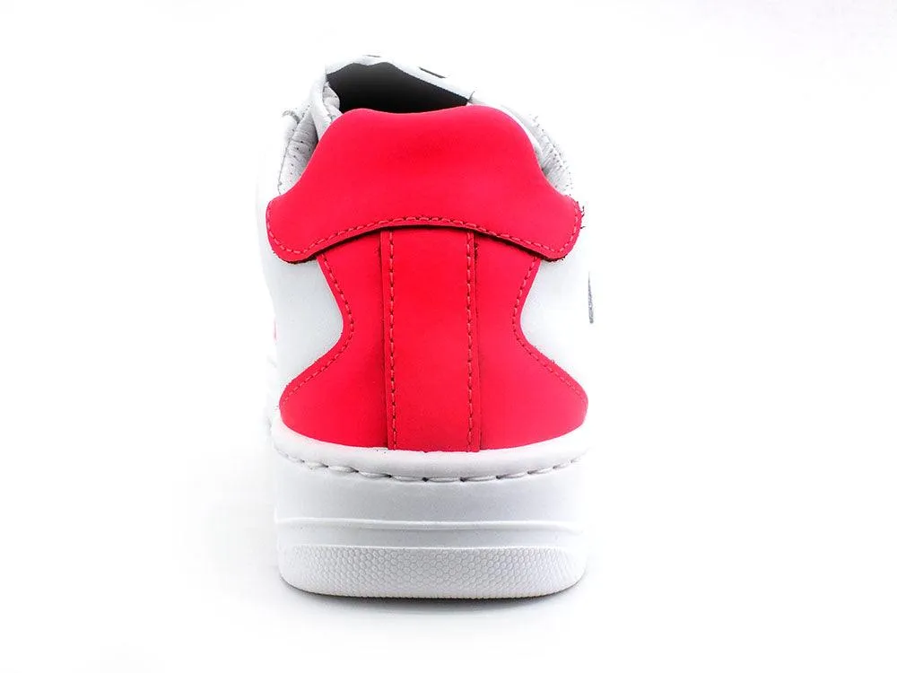 2STAR Sneaker King Low White Pink Fluo 2SD3478