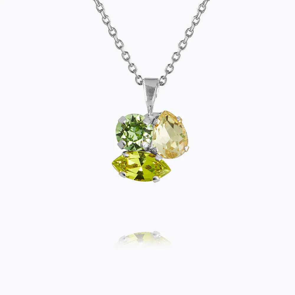 Ana Necklace / Lime Combo