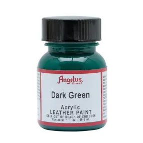 Angelus Dark Green Leather Paint 047