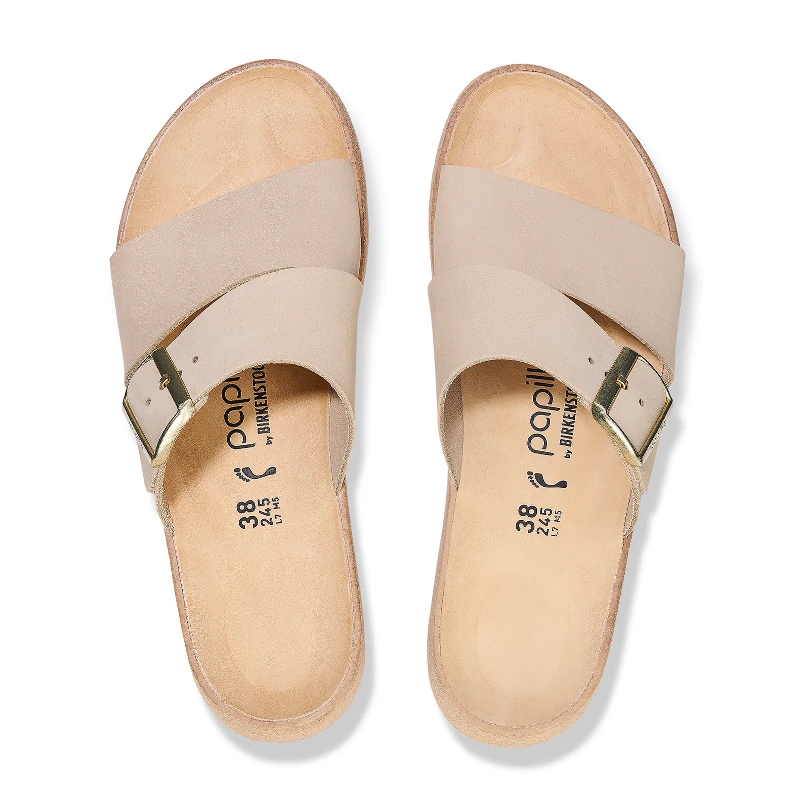 Birkenstock Almina Narrow (Women) - Sandcastle Nubuck