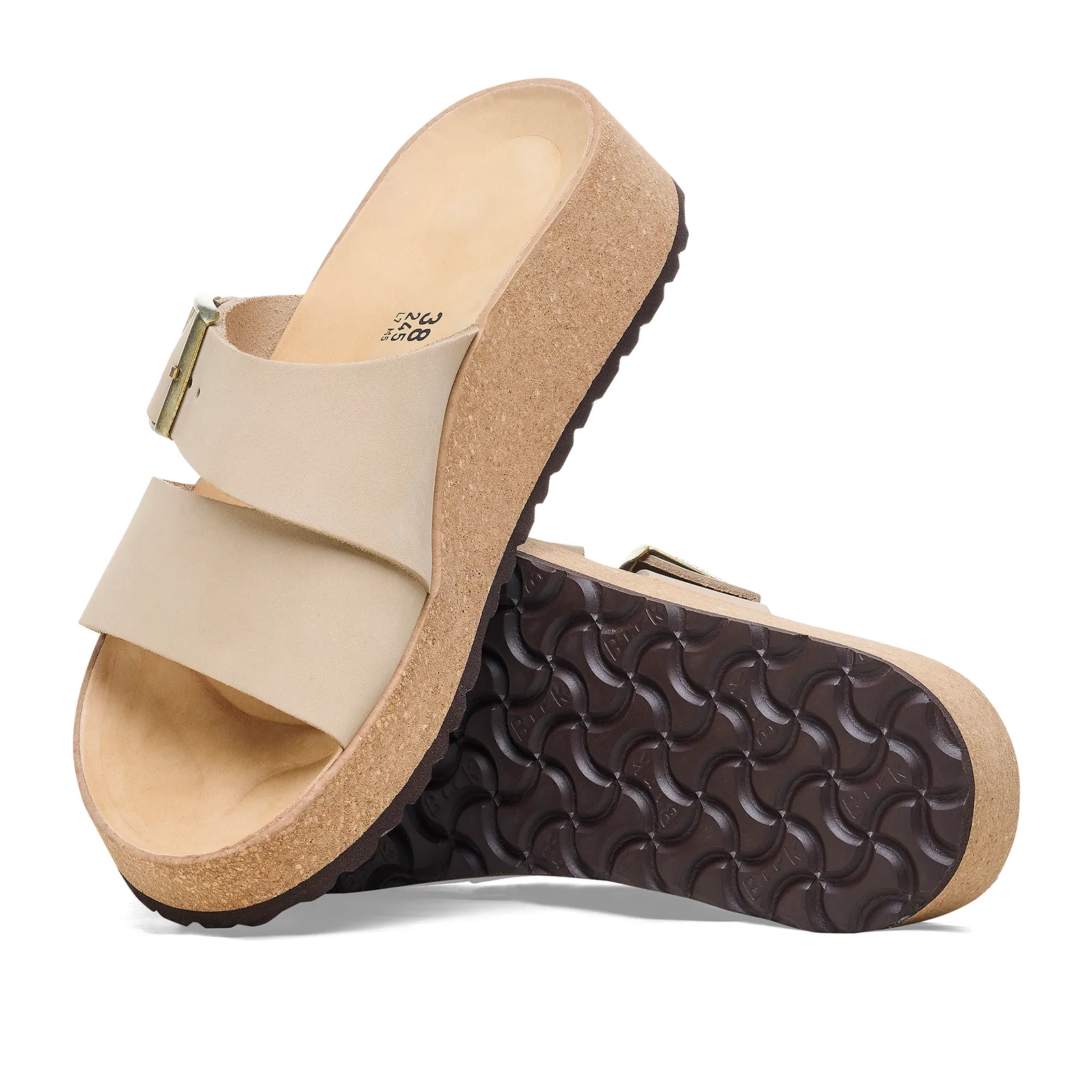 Birkenstock Almina Narrow (Women) - Sandcastle Nubuck