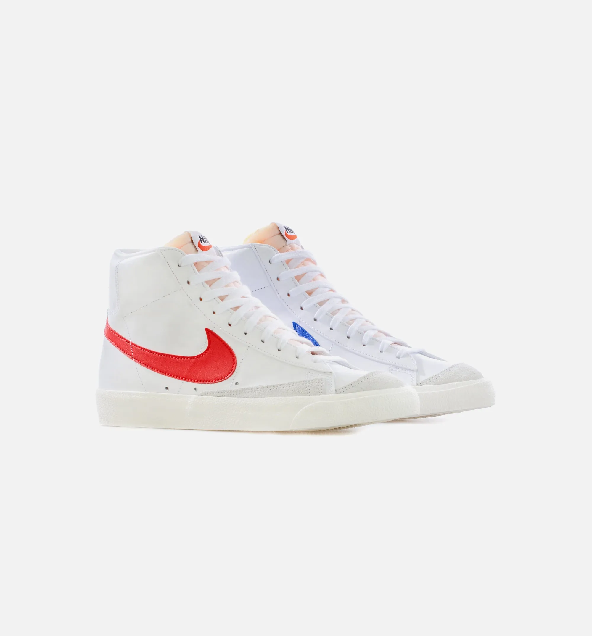 Blazer Mid ’77 Mens Lifestyle Shoe - White/Red/Blue