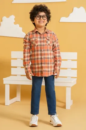 Boys GHASSAN Cotton Casual Shirt