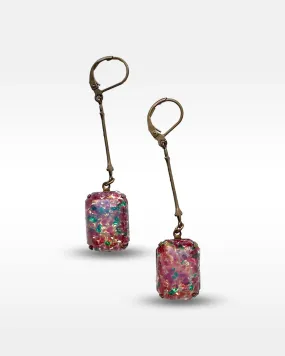 Confetti Glass Earrings