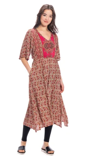 Dakini Dress - pink lotus