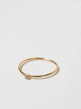 Diamond Stack Ring, 14k Gold