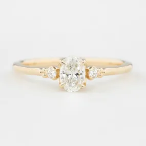 Estel Oval Diamond Ring - GIA Certified (Choose your own diamond)