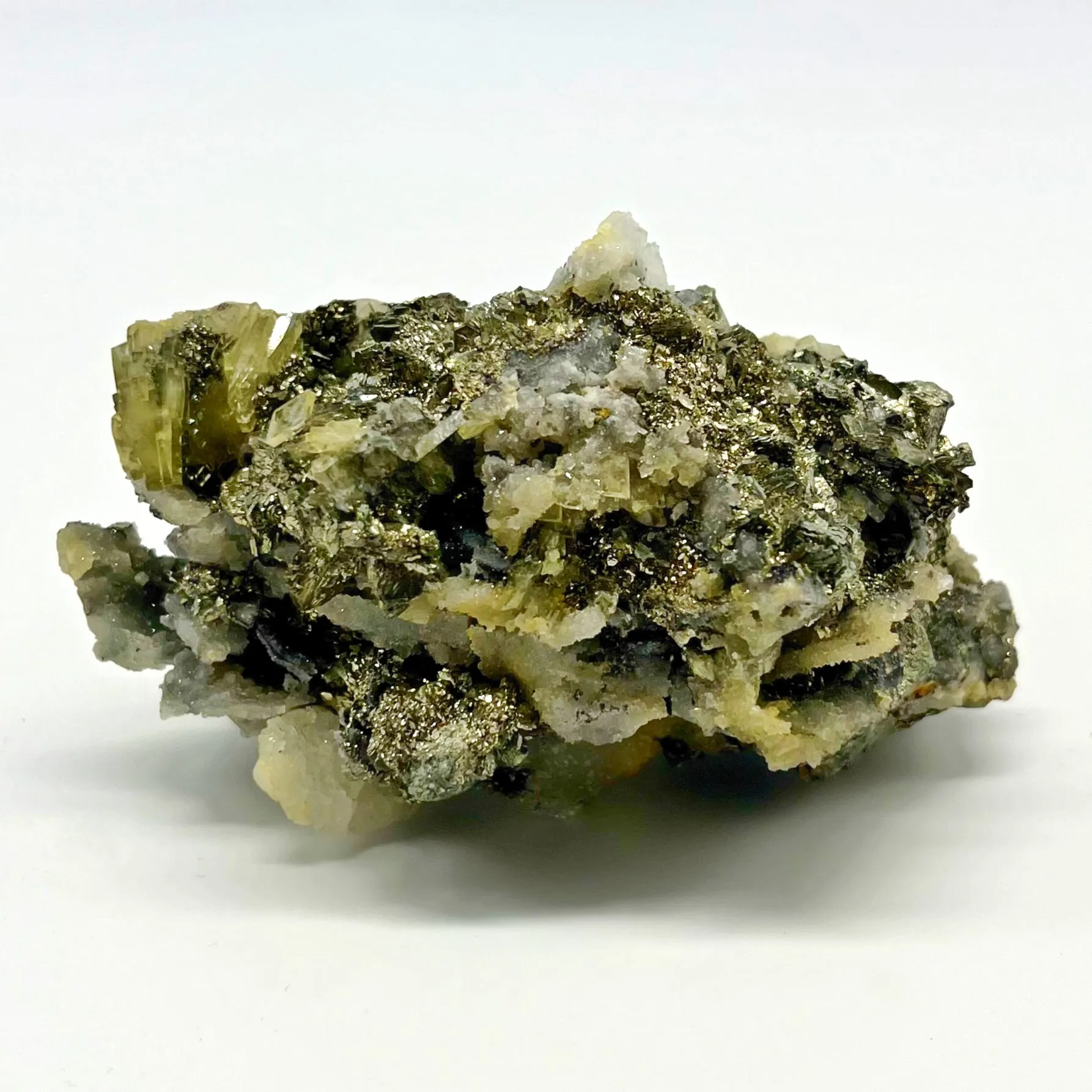 Galena, Sphalerite, Pyrrhotite, Arsenopyrite, Calcite Specimen #5