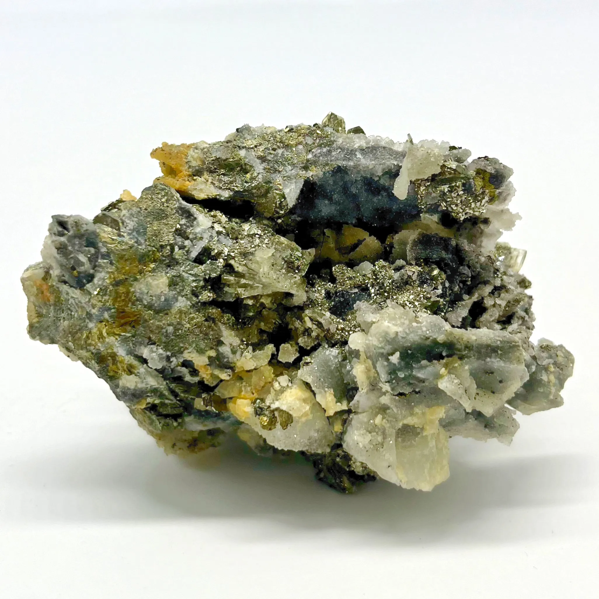 Galena, Sphalerite, Pyrrhotite, Arsenopyrite, Calcite Specimen #5