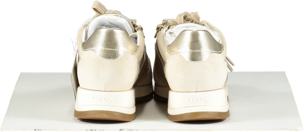 geox Beige Tabeyla Respira Trainers BNIB UK 5 EU 38 👠