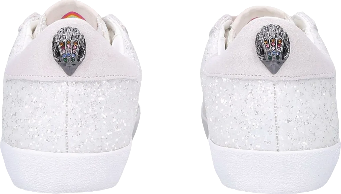 Kurt Geiger White Embellished Lexi Eagle Sneakers Bnib UK 4 EU 37 👠