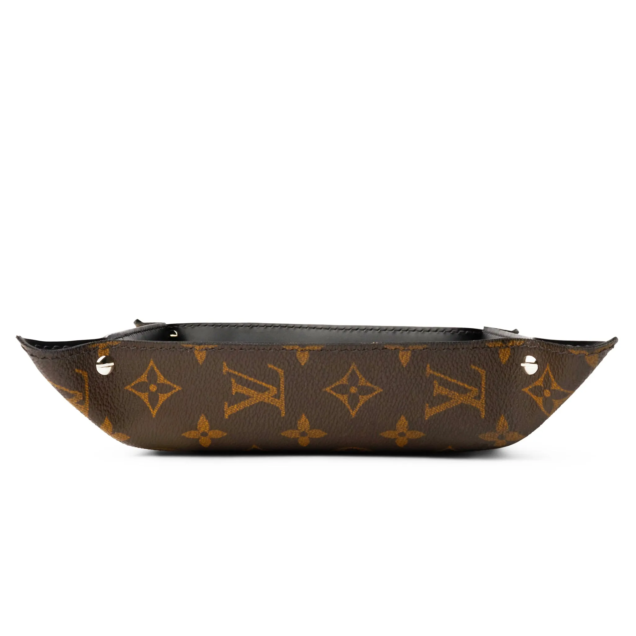 Louis Vuitton Monogram Brown Custom Leather Tray