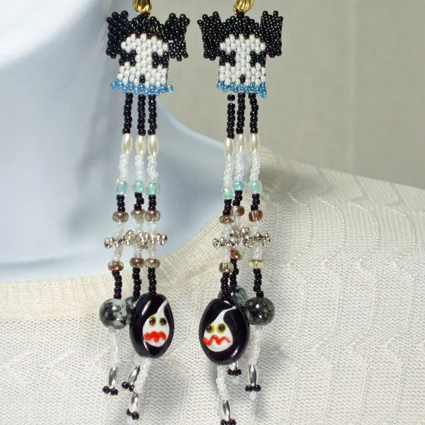 Madilyn Fringe Totem Earrings