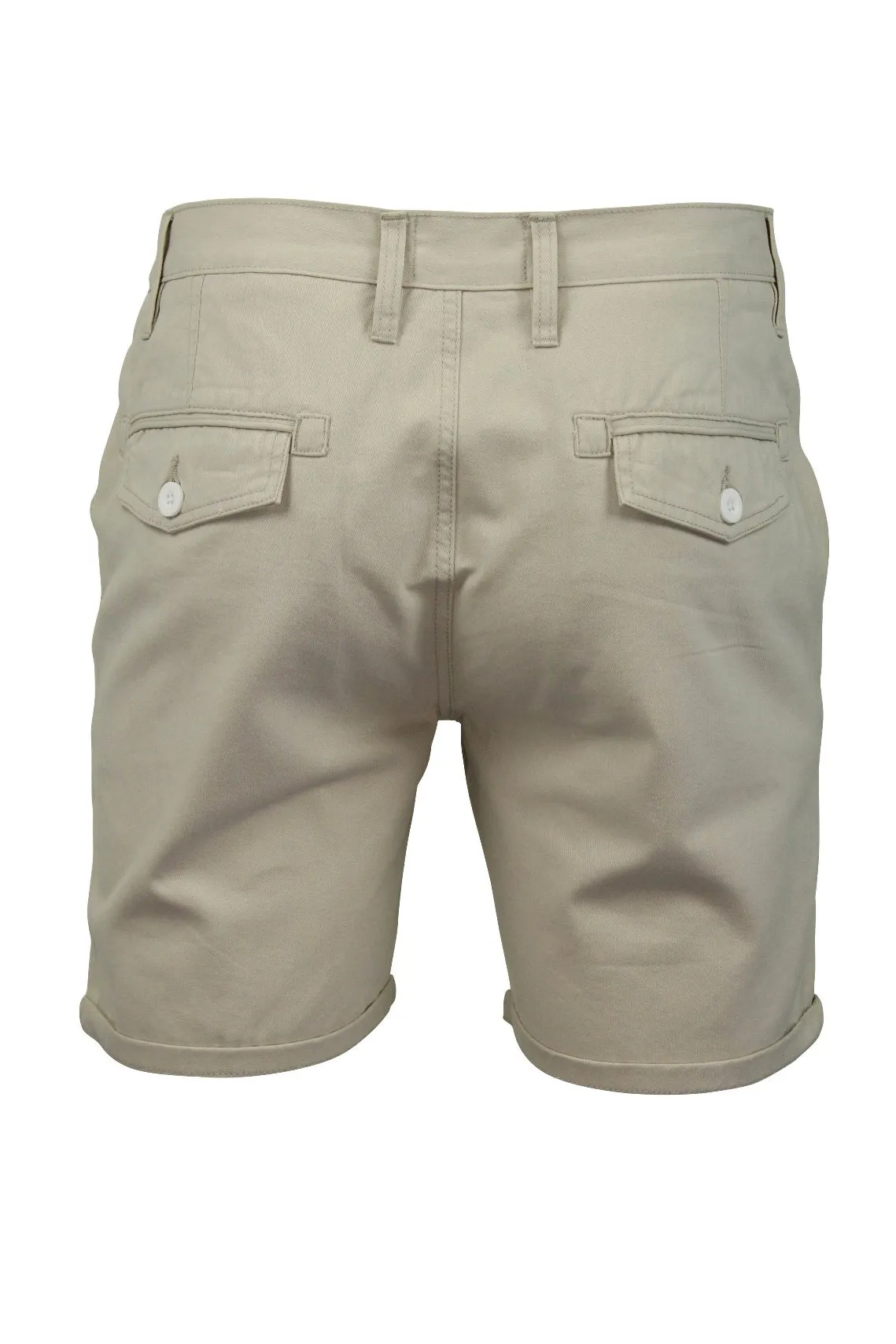 Mens Brave Soul Cotton Twill Chino Shorts