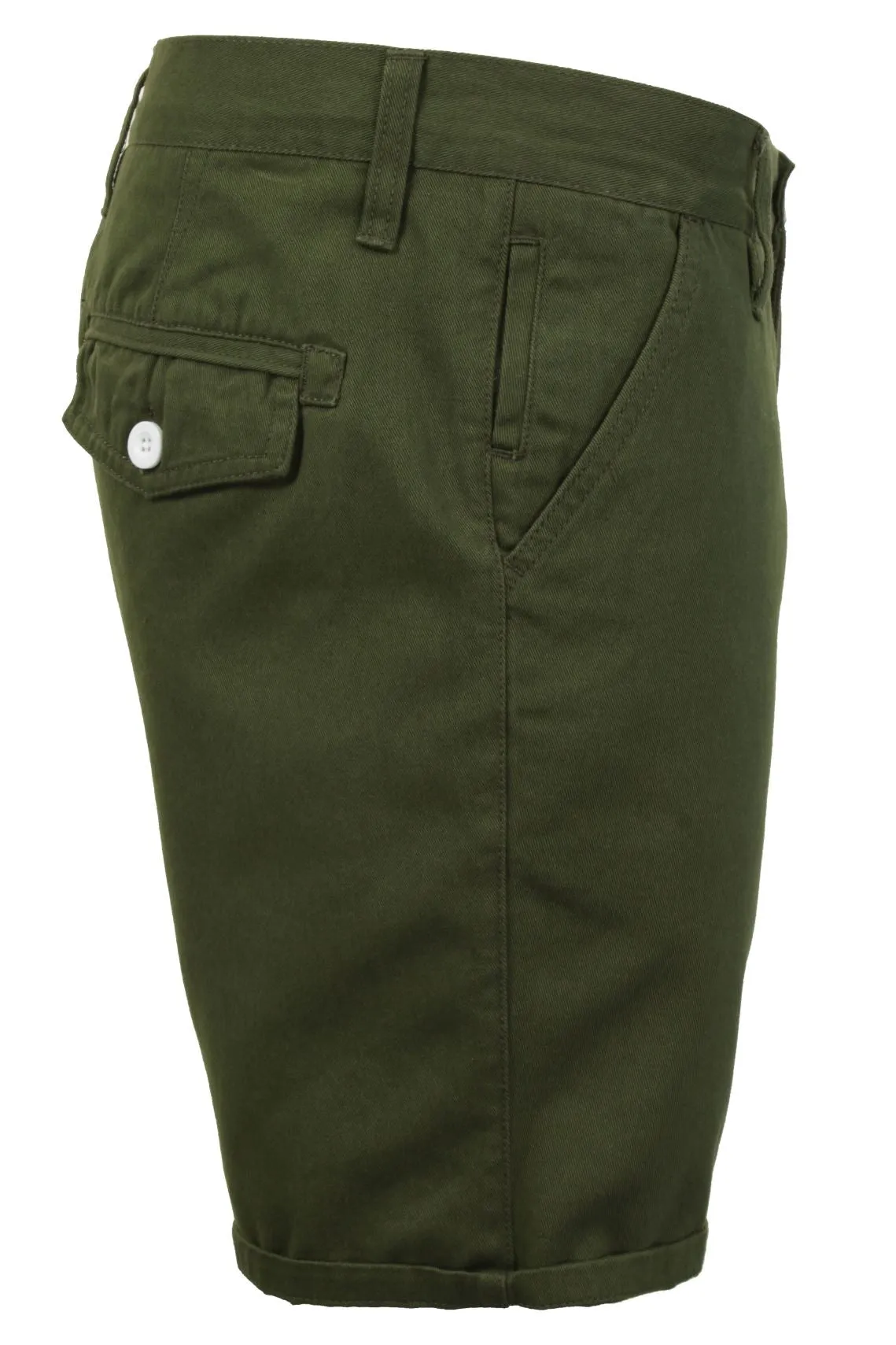 Mens Brave Soul Cotton Twill Chino Shorts