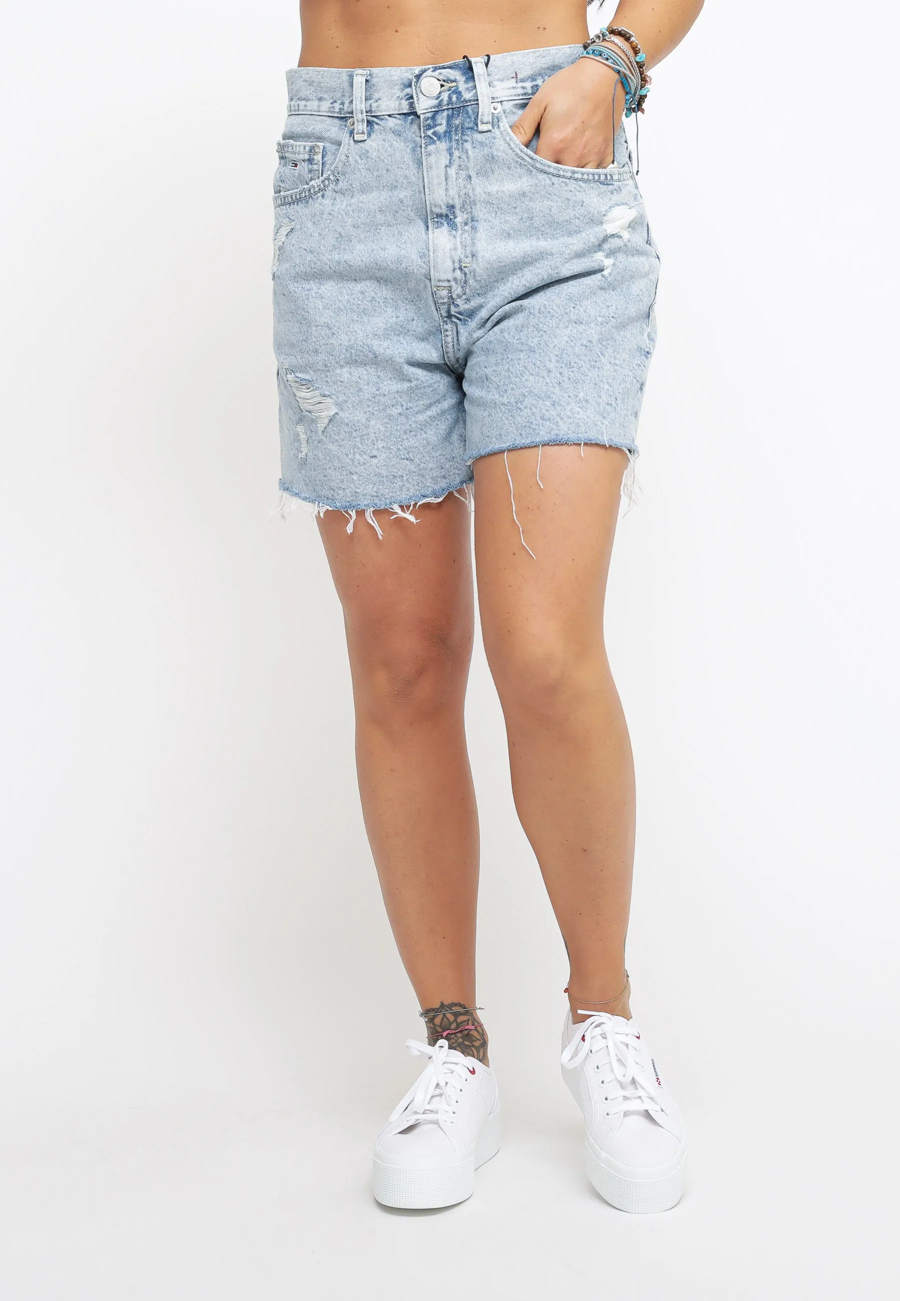 Mom Short - Denim Light