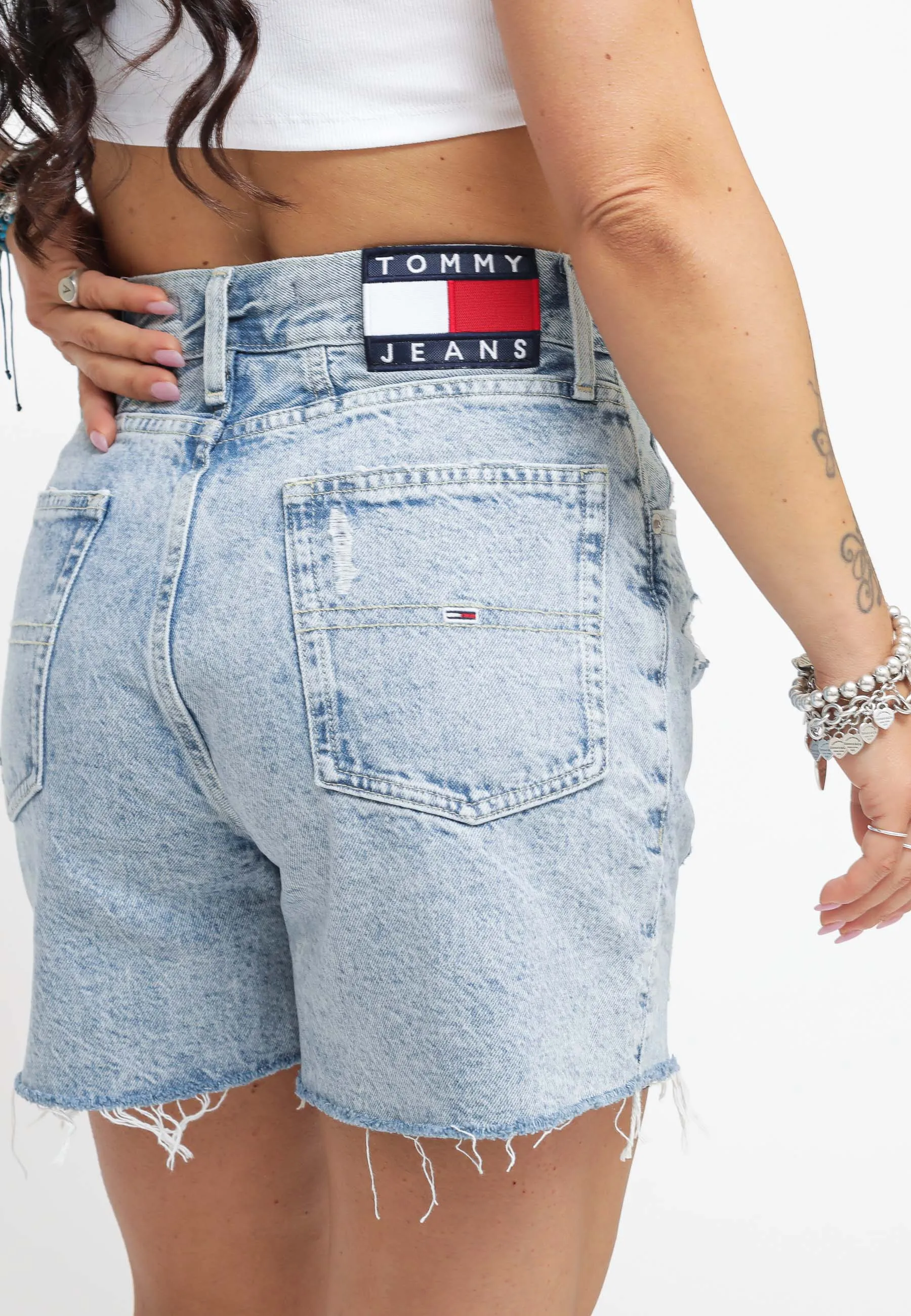 Mom Short - Denim Light