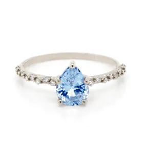 Nessa | blue sapphire & diamonds