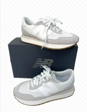 New Balance White 237 Trainers UK 7.5 EU 40.5 👠