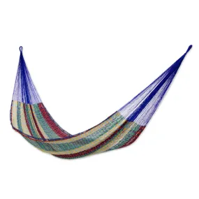 Novica Colors Of Mexico Cotton Hammock (Double)