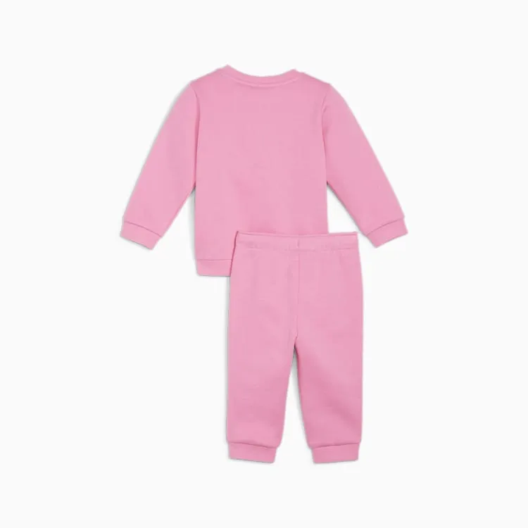 PUMA INFANTS MINICATS ESSESNTIALS PINK JOGGER SET