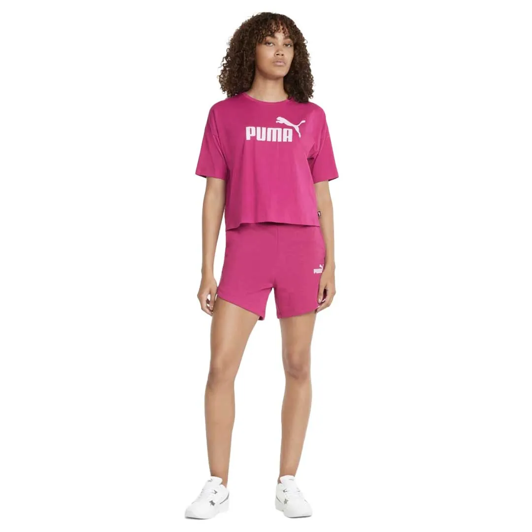 Puma - Women's Essentials Cropped Logo T-Shirt (586866 86)