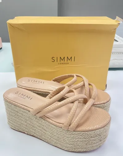 Simmi London Nude Platform Espadrilles BNIB UK 3 EU 36 👠