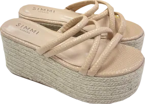 Simmi London Nude Platform Espadrilles BNIB UK 3 EU 36 👠