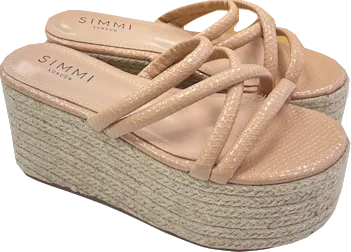 Simmi London Nude Platform Espadrilles BNIB UK 3 EU 36 👠