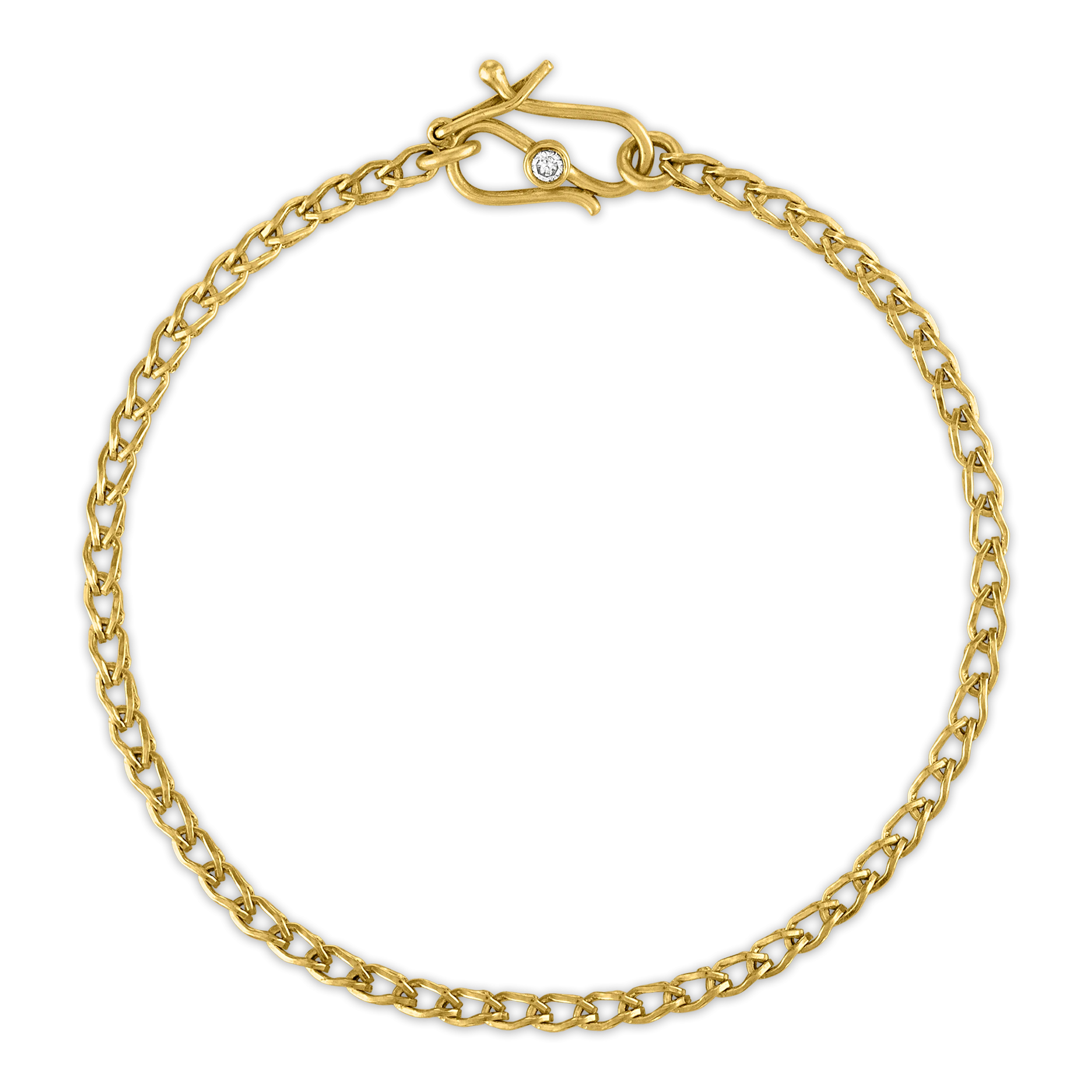 Solo Loop-in-Loop Chain Bracelet