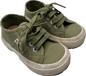 Superga Green 2750 Jcot Classic Trainers UK 5.5 EU 22