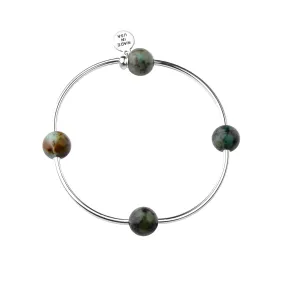 Wish | Bracelet | African Turquoise - Stone