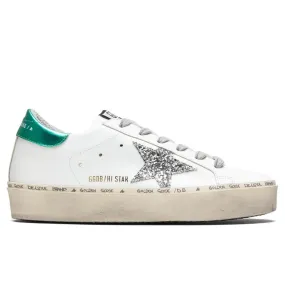 Women's Hi Star - White/Silver/Aquamarine