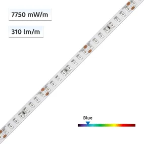 YUJILEDS Blue LED Flexible Strip -128 LEDs/m - 5m/Reel